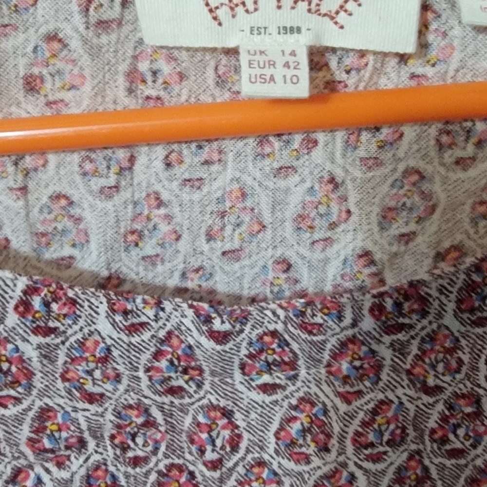 Fat Face Blouse Top US 10